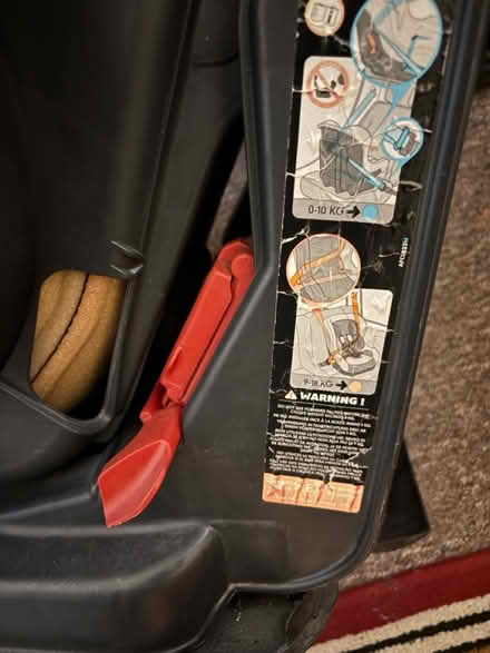 Photo of free car seat with newborn insert (Eastbourne BN22) #3