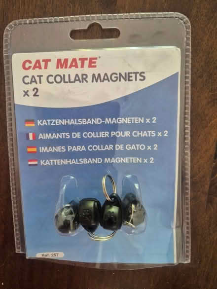 Photo of free Cat collar magnets for cat flap or small dog flap (Romford RM1) #1