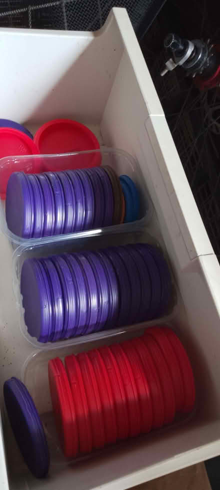 Photo of free Plastic lids (Frome BA11) #1
