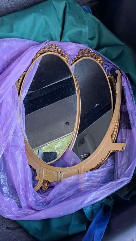 Photo of free Nice mirrors. Attached to dressing table feame. (Sherrard's Green WR14) #1