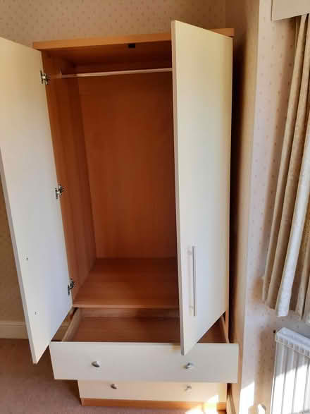 Photo of free Bedroom wardrobe (white) (West Wickham BR4) #2