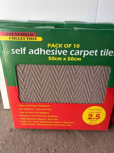 Photo of free Self adhesive floor carpet tiles (Bishop auckland DL14) #1