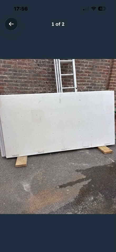 Photo of free insulated plasterboard - Corex (RH17 6TQ) #1