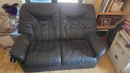Photo of free Couch and Matching Reclining Chair (Kingwood Common RG9) #1