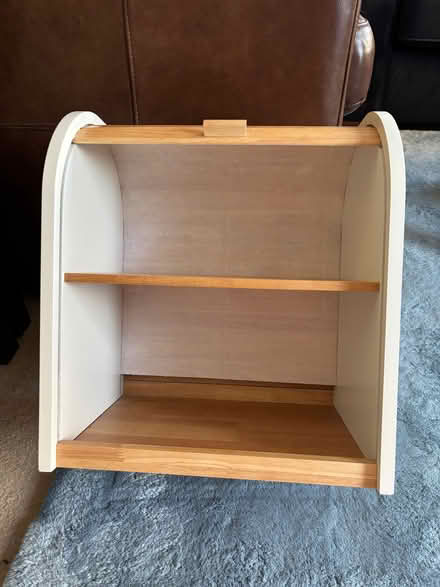 Photo of free Wooden tambor bread bin (Merton Rise RG24) #2