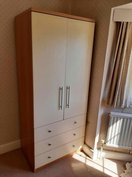 Photo of free Bedroom wardrobe (white) (West Wickham BR4) #1