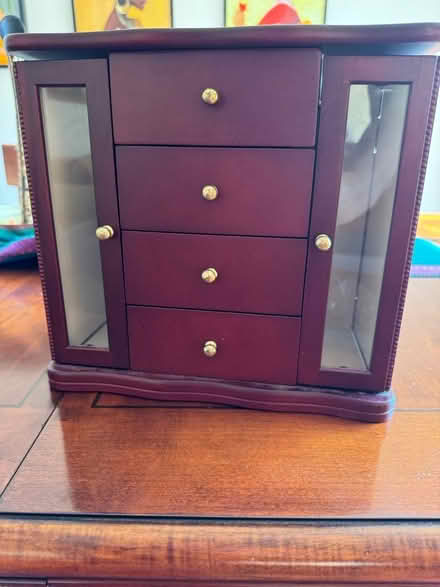 Photo of free Small wood jewelry box (Saratoga) #1