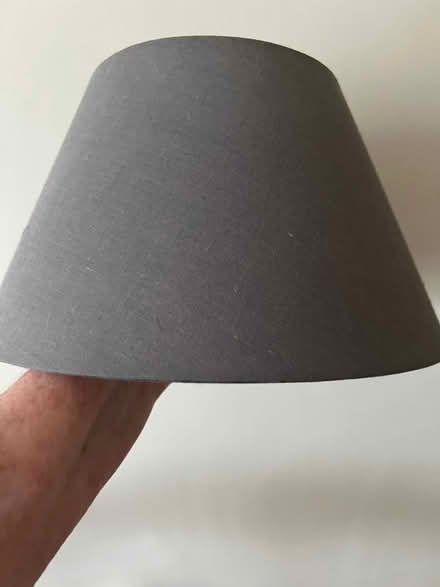 Photo of free Grey lamp shade (Cuxton ME2) #1