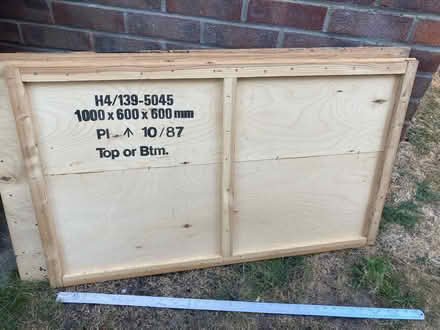 Photo of free Wooden crate sides (Waterlooville) #1