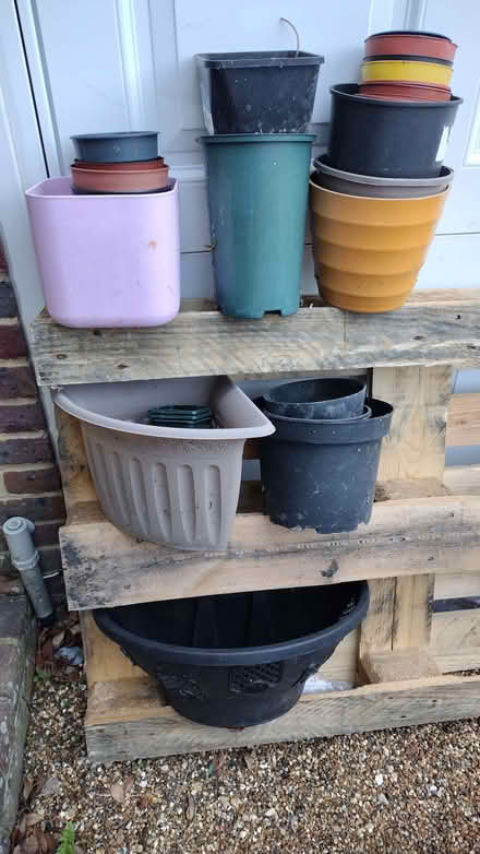 Photo of free Mixed lot of planters and flower pots (St Helens TN35) #2