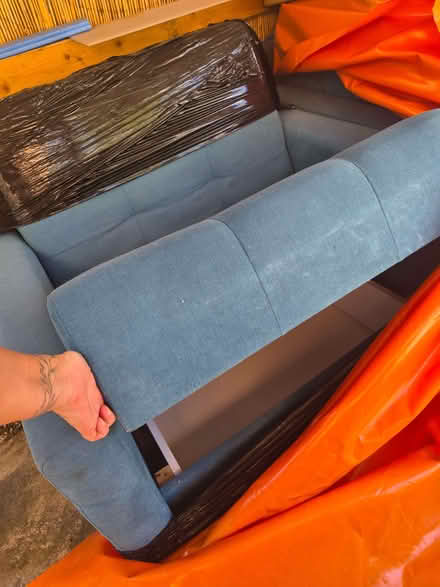 Photo of free 2 single sofa beds with storage (Wood End UB6) #3