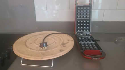 Photo of free Pizza Stone + Waffle Maker (Bow E3) #2