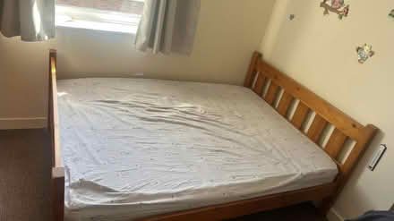 Photo of free Double bed frame (Wa87rw) #1