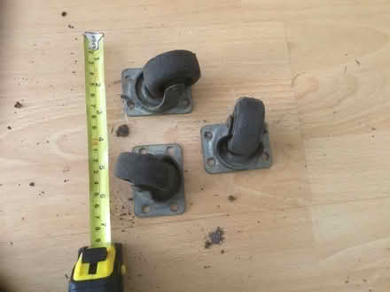 Photo of free 3 swivel castors (B62 near Blackheath) #1