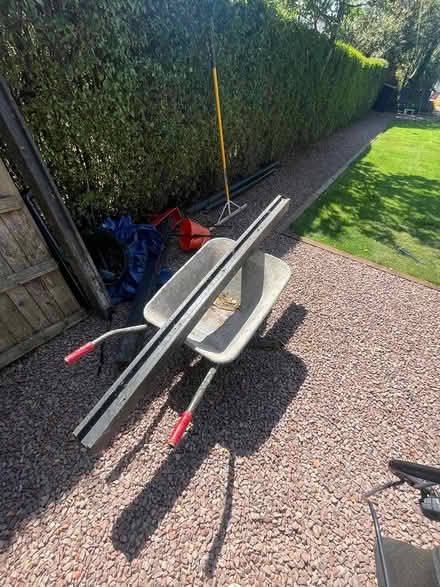 Photo of free 4ft fence panels (4) and posts (Franche road DY115) #3