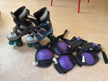 Photo of free Roller skates and protective gear (Thames Ditton KT7) #1