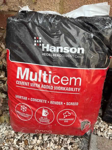 Photo of free Bag of cement (Lye Valley OX4) #1