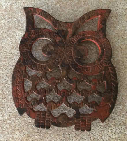 Photo of free Metal 'owl' trivet - tlc (Marton) #1