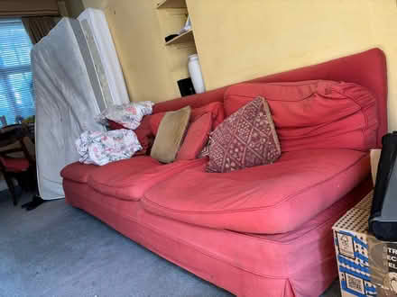 Photo of free Red sofa (Perivale W5) #1
