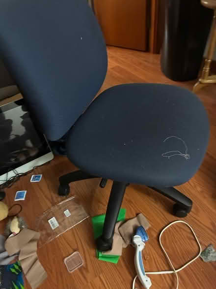 Photo of free Small wood desk and working chair (Taunton) #4