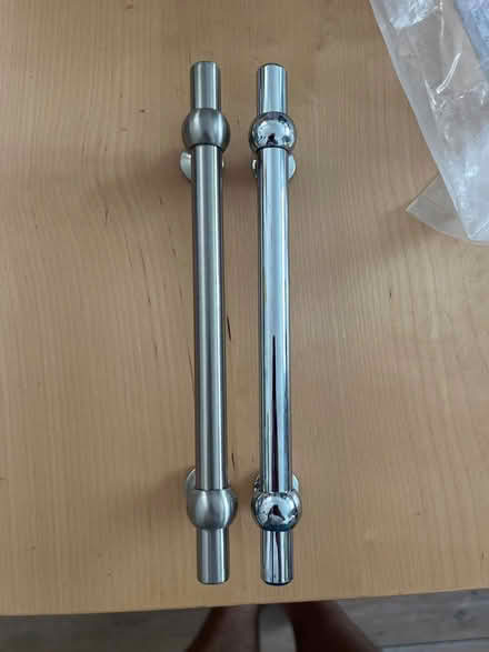 Photo of free 2 metal cupboard handles (W5) #1