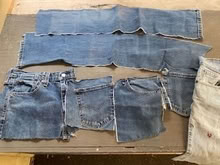Photo of free Denim scraps (North Everett) #1