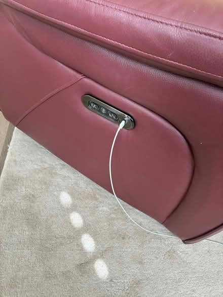 Photo of free Leather electric Recliner (Craigmillar Park EH16) #3