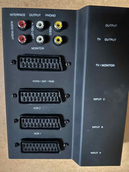 Photo of free Scart Video Control Unit (Quorn LE12) #1