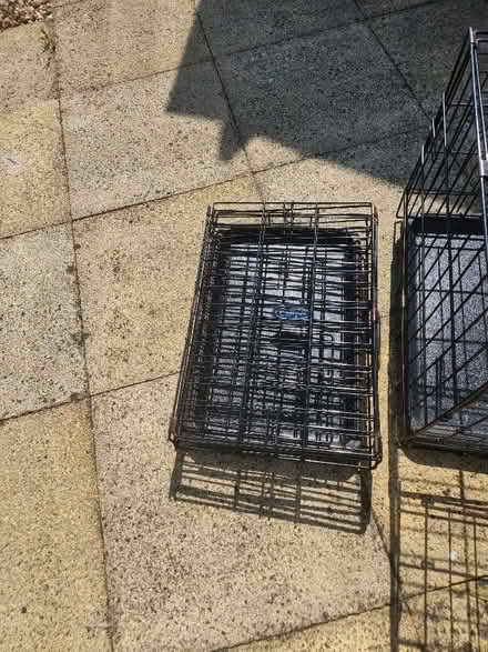 Photo of free 2 small dog crates (Glasson Dock LA2) #1