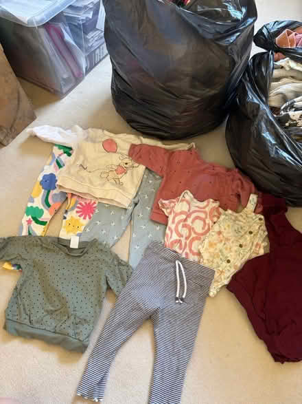 Photo of free x2 bags of girl clothes 0-3yrs (Bs15 4ub) #3