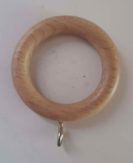 Photo of free Wooden Curtain Pole rings + other fittings (Osney OX2) #1