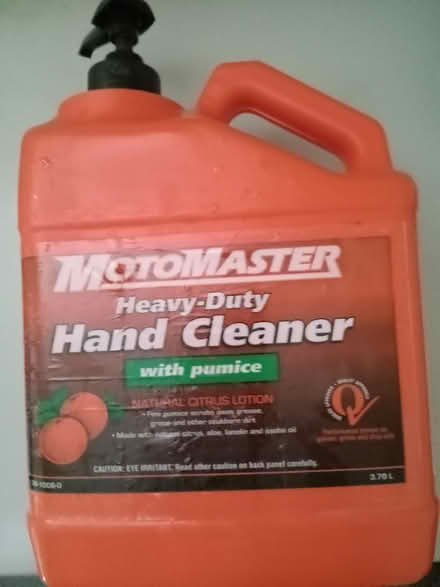Photo of free Hand cleaner -heavy duty (Etobicoke (Kipling /Eglinton)) #1