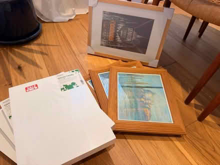 Photo of free Gesso panels (4) & frames(4) (Highbury N5) #1