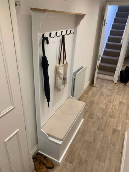 Photo of free Coat hook and shoe box (Wendell Park, Hammersmith W12) #1