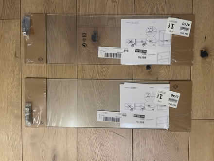 Photo of free 2 ikea glass shelfs (Brockley SE4) #1