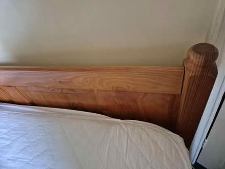 Photo of free Pine double bed, frame only (Central Lancaster LA1) #1