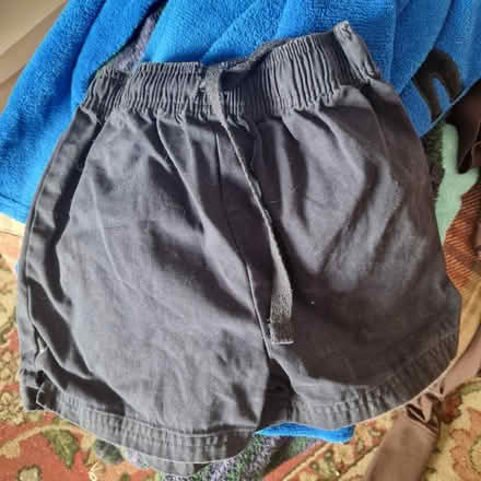 Photo of free Blue cotton M&S shorts, 5-6 (Chobham GU24) #1