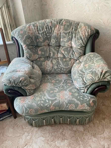 Photo of free 2 seater sofa, 2 chairs, stool (Ipswich IP1 5) #2