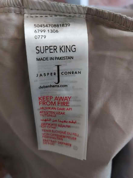 Photo of free Jasper Conran Bedding (West Hunsbury NN4) #2