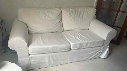 Photo of free Cream 2 seater sofa from Ikea (Battersea SW11) #1