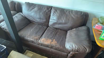 Photo of free Vinyl Lounge Suite (Bexley near Hurstville) #2