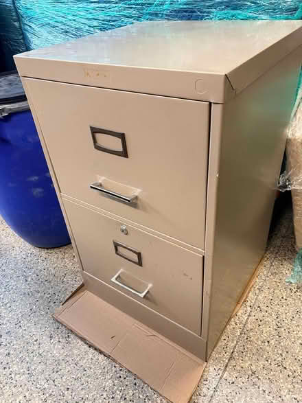 Photo of free 2-Drawer Legal File Cabinet (Northwood Irvine) #1