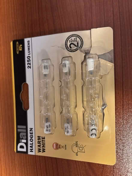 Photo of free 3x R7 Halogen bulbs (windsor SL4) #1