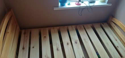 Photo of free Single pine bed (Clonsilla Dublin 15) #4