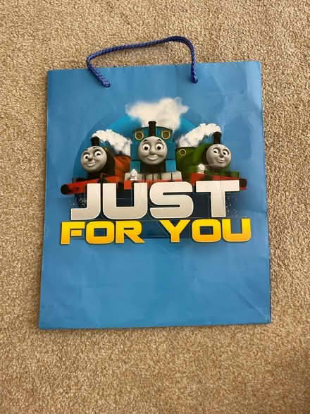 Photo of free Thomas the tank engine gift bag (Katesgrove, Reading, RG2) #1