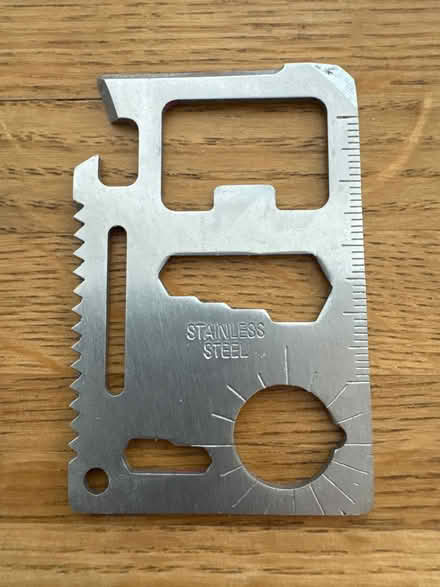 Photo of free Credit card multi-tool (Greenwich SE3) #1