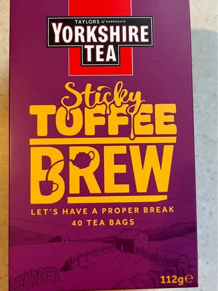 Photo of free Sticky toffee Yorkshire teabags (St James’s Square, Bath) #1