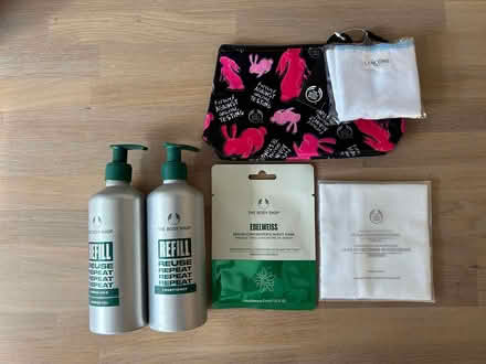 Photo of free BodyShop skincare items (unopened) (Beeston NG9) #1