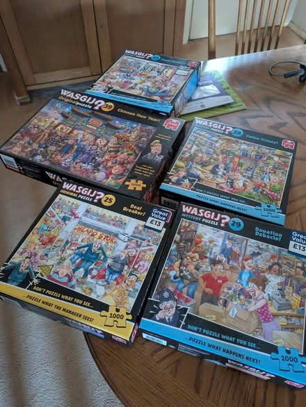 Photo of free Wasgij Puzzles (Acton W3) #1