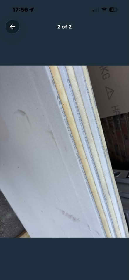 Photo of free insulated plasterboard - Corex (RH17 6TQ) #2